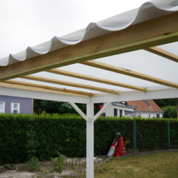 Installation de pergola en PVC Saint-Avertin